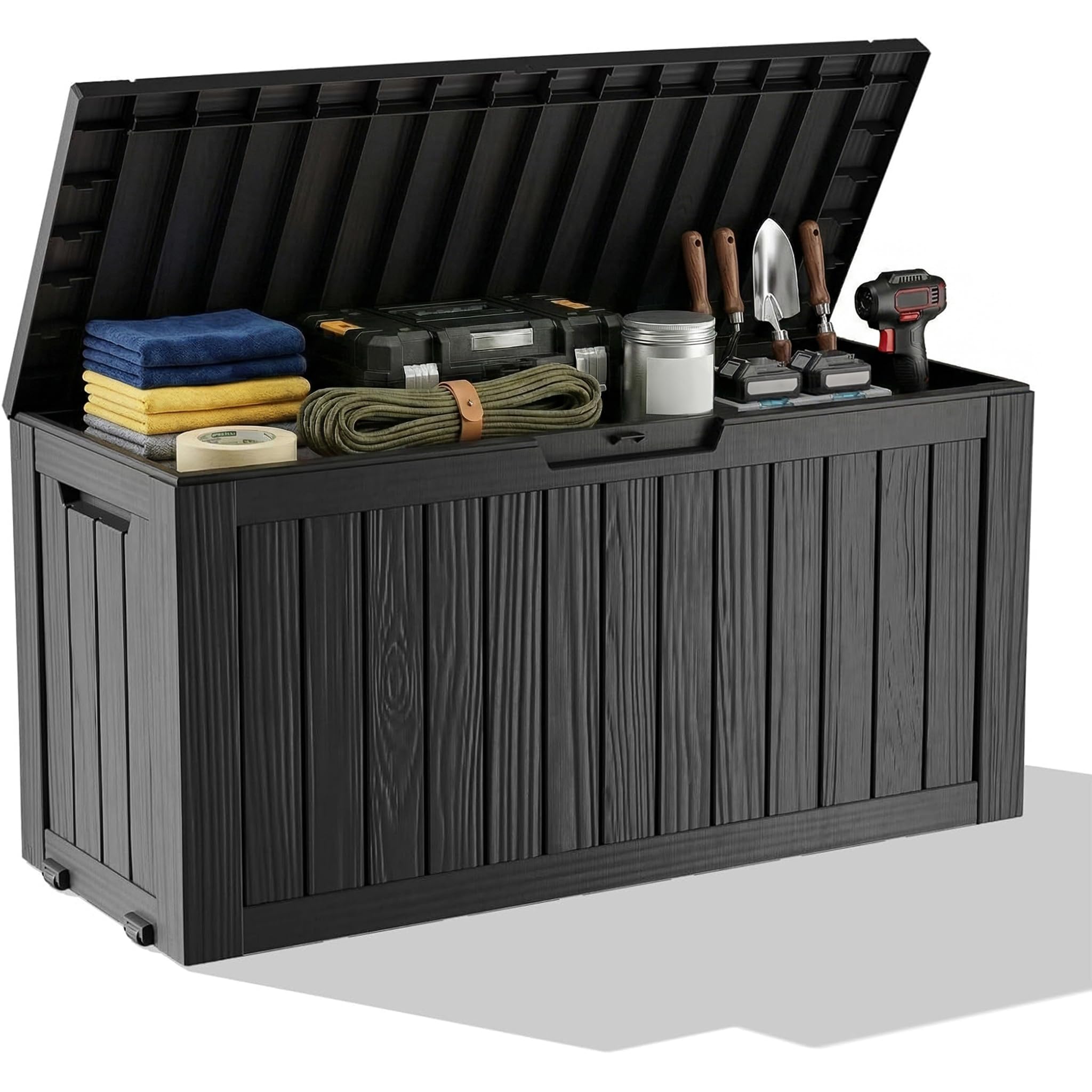 Outdoor Furniture - Zewnętrzny wodoodporny pojemnik z żywicy do