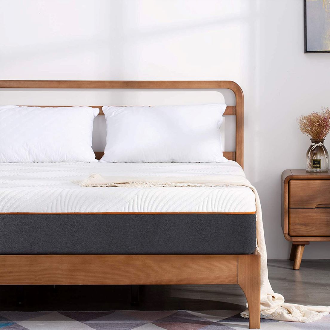 Memory Foam Mattress In A Box Queen - Tani Materac Hotelowy King Queen Double