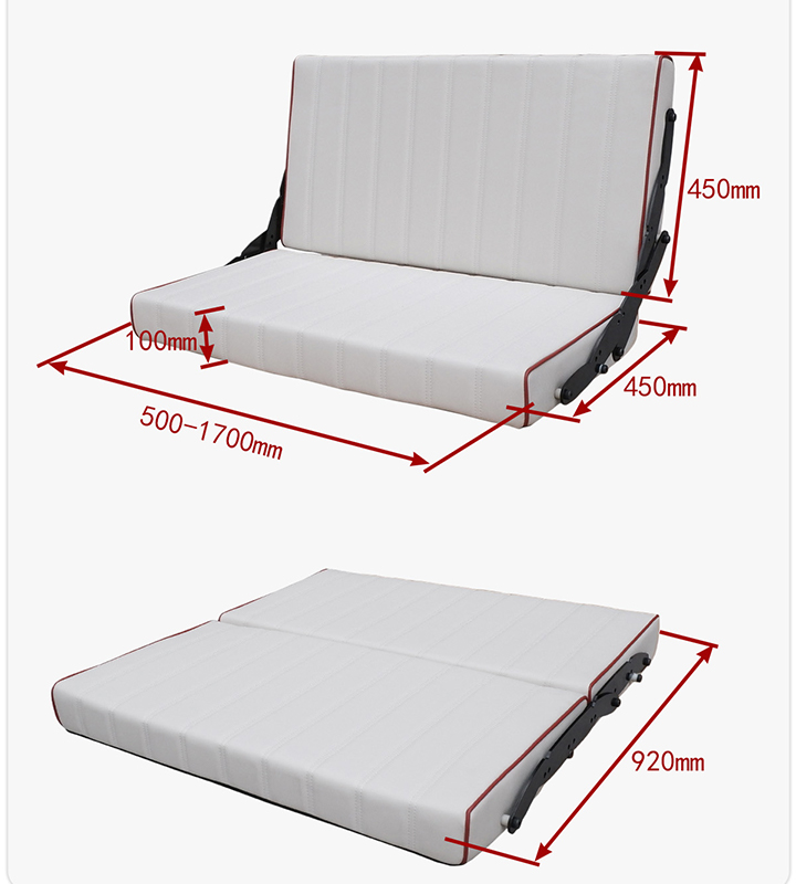Sofas - AutoLiuma L107 Składana sofa ścienna do