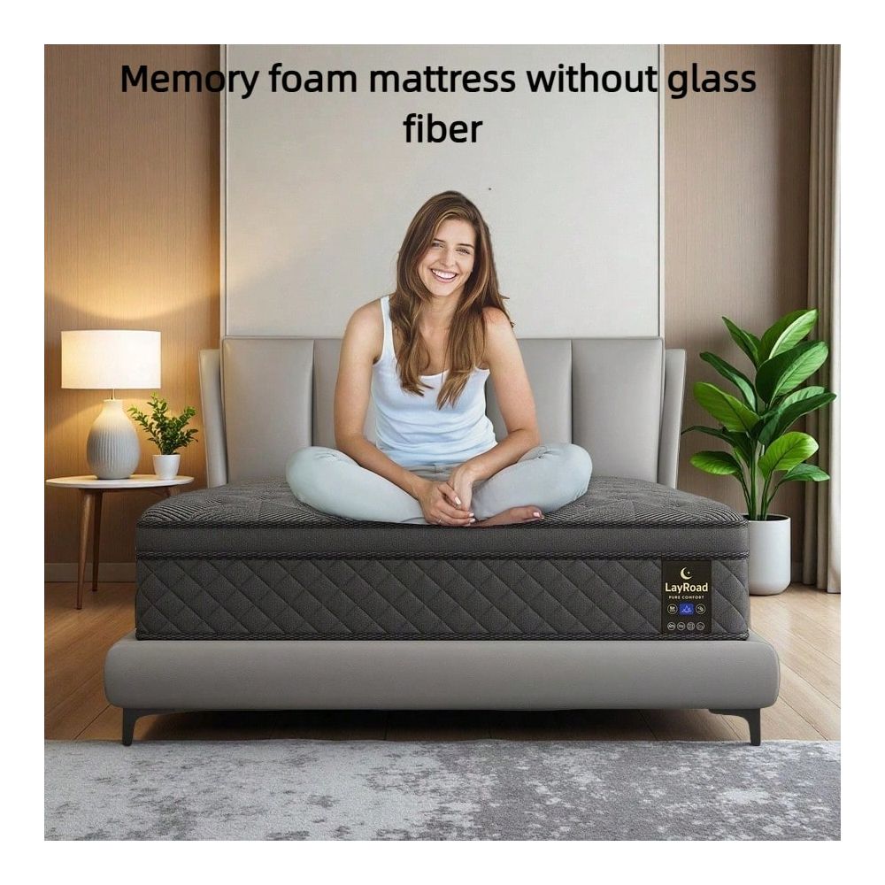 Memory Foam Mattress In A Box Queen - Meble do sypialni 12-14 cali, materace