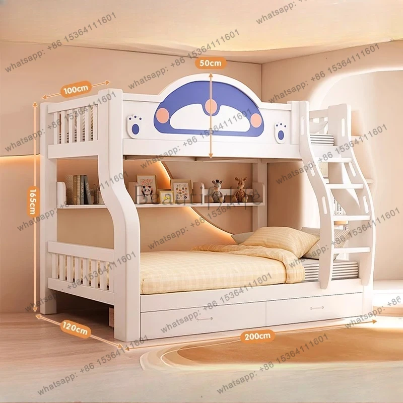 King Size Bed Frame With Storage Drawers - Szuflady PG, przestrzeń do przechowywania, zagłówek