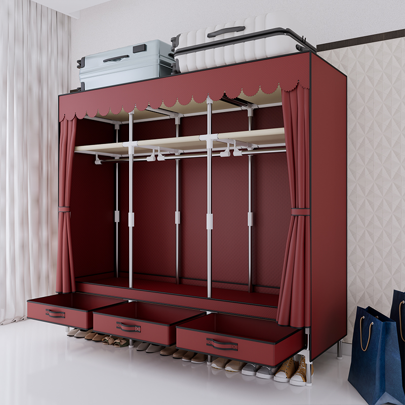 Przenośna szafa na ubrania, sz – Wardrobe Closet Portable Fabric Cover recenzja i cena