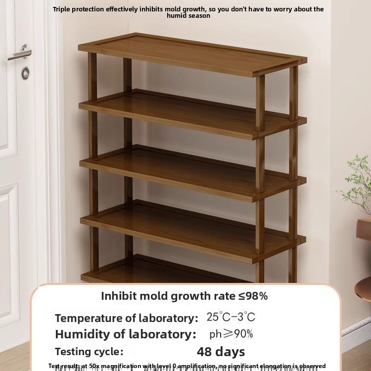 Półka na buty w kolorze herbac – Shoe Rack Cabinet Narrow Entryway recenzja i cena