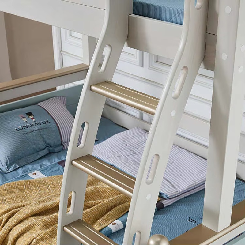 Nowoczesne, proste, wielofunkc – Bunk Bed With Stairs And Slide recenzja i cena