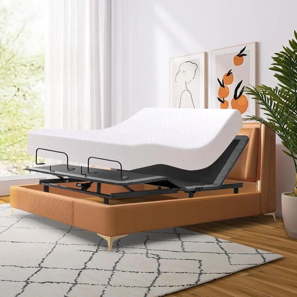 Elektrycznie regulowane łóżko  – Memory Foam Mattress In A Box Queen recenzja i cena