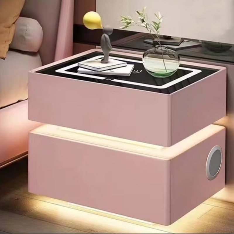 Stolik nocny z litego drewna w – Solid Wood Nightstand 2 Drawers recenzja i cena