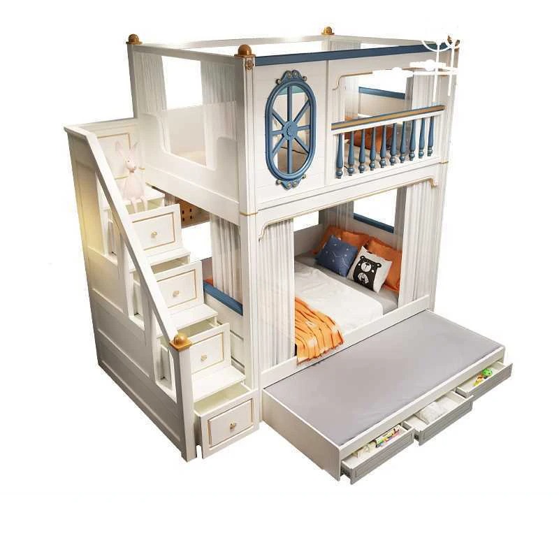 Łóżka piętrowe z zjeżdżalnią i – Bunk Bed With Stairs And Slide recenzja i cena