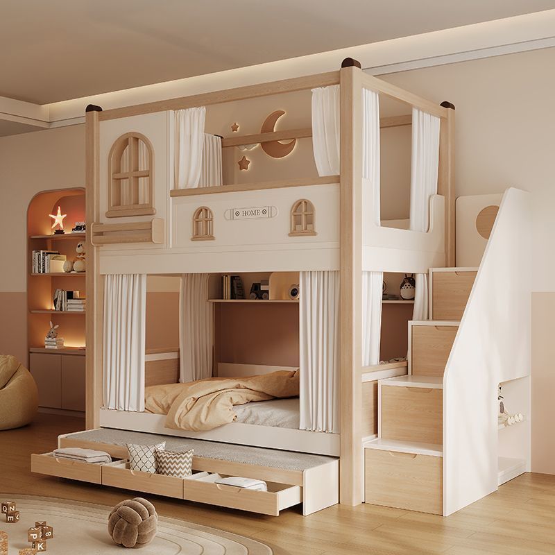 Łóżko piętrowe dla dzieci ze z – Bunk Bed With Stairs And Slide recenzja i cena