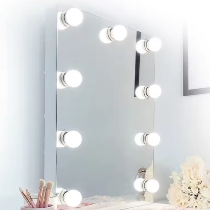 Nowe żarówki do lusterka do ma – Dressing Table Vanity With Lighted Mirror recenzja i cena