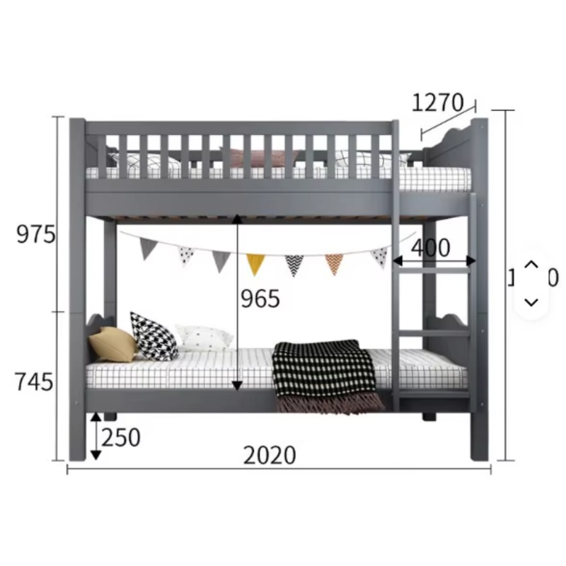 Gorąca Wyprzedaż Mebli Łóżko P – Bunk Bed With Stairs And Slide recenzja i cena