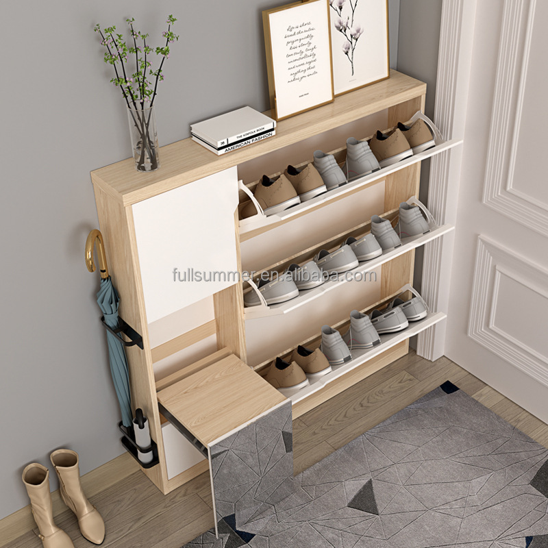 Wąska szafka na buty, 17 cm/6, – Shoe Rack Cabinet Narrow Entryway recenzja i cena