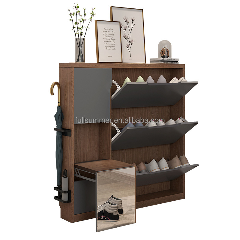 Wąska szafka na buty, 17 cm/6, – Shoe Rack Cabinet Narrow Entryway recenzja i cena