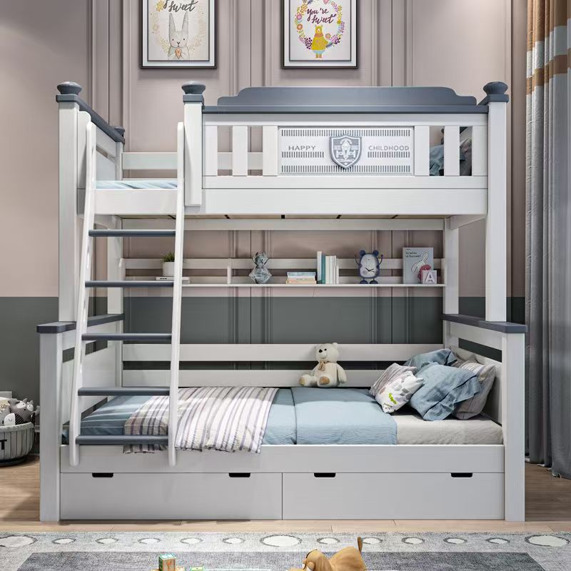 Tanie drewniane meble do pokoj – Bunk Bed With Stairs And Slide recenzja i cena