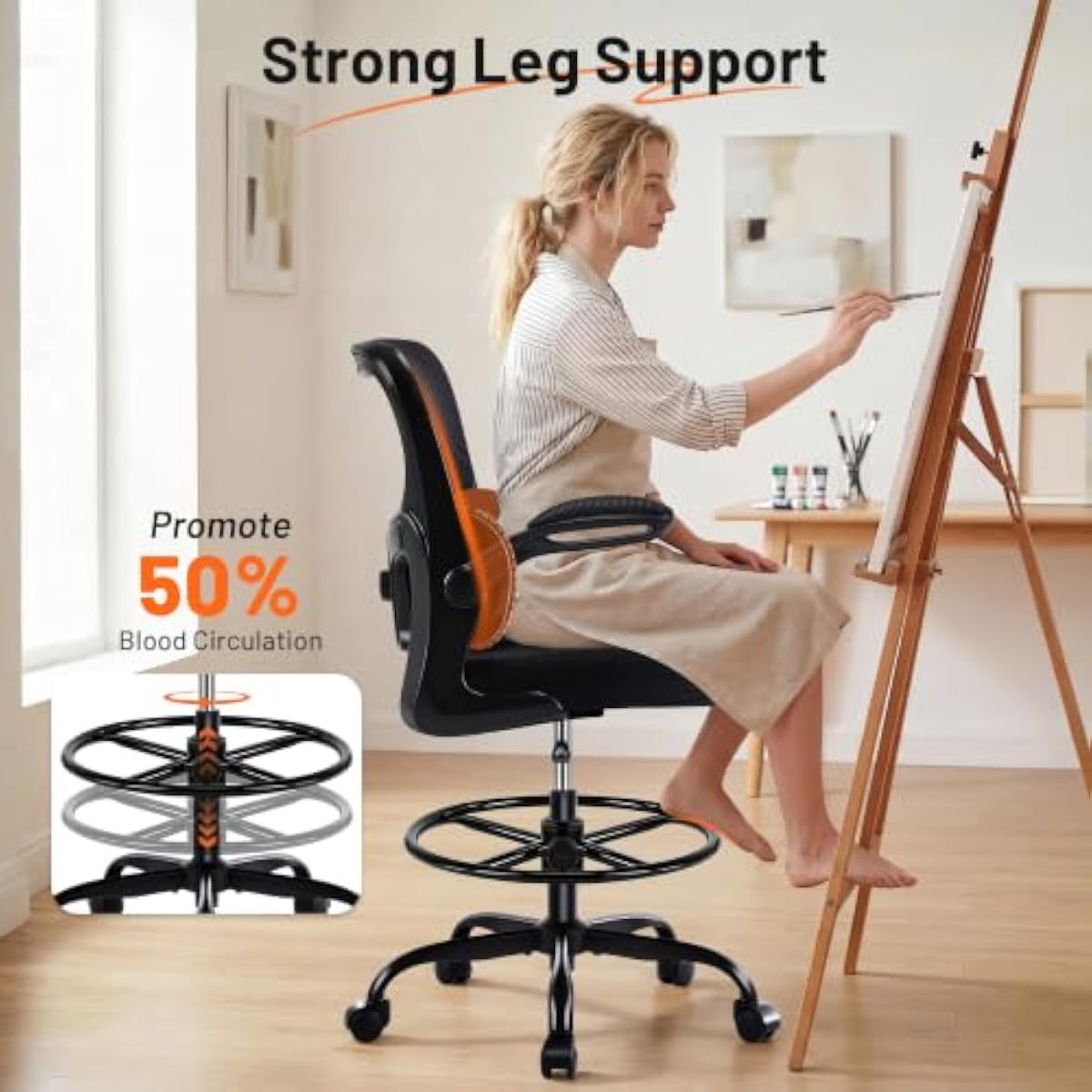 Ergonomiczne krzesło kreślarsk – Chairs recenzja i cena