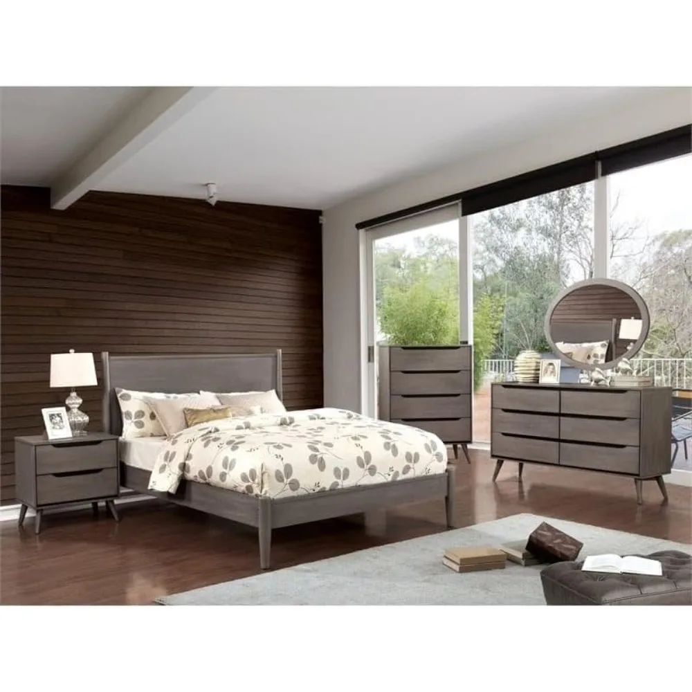 Szafka nocna z 2 szufladami w  – Solid Wood Nightstand 2 Drawers recenzja i cena