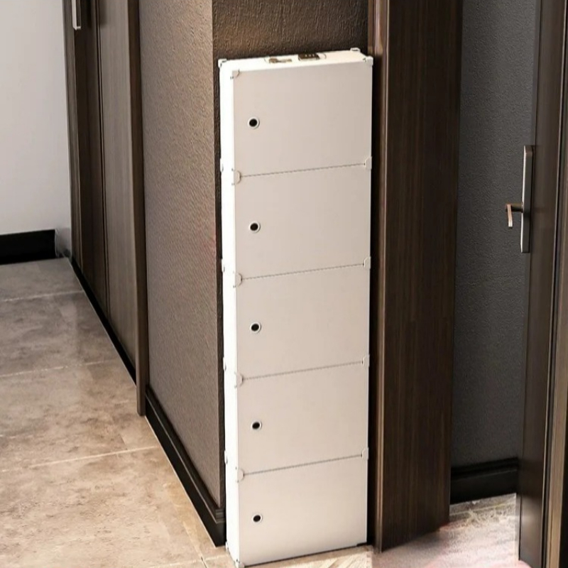 ‌ Półka na buty bez wiercenia, – Shoe Rack Cabinet Narrow Entryway recenzja i cena