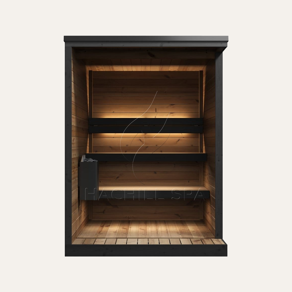 Zewnętrzna sauna SaunaGym dla  – Outdoor Furniture recenzja i cena