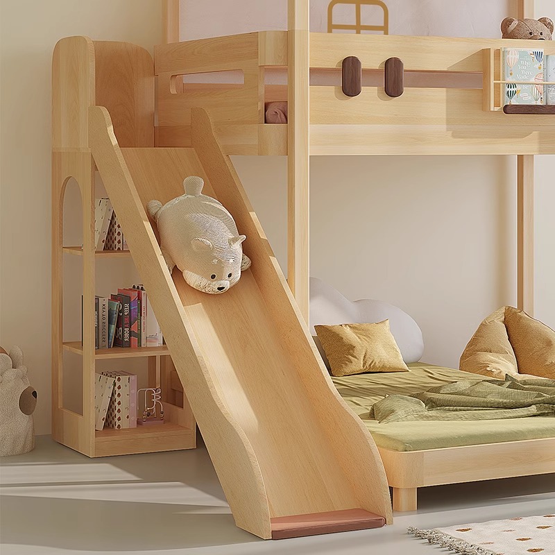 Łóżko piętrowe z zjeżdżalnią p – Bunk Bed With Stairs And Slide recenzja i cena