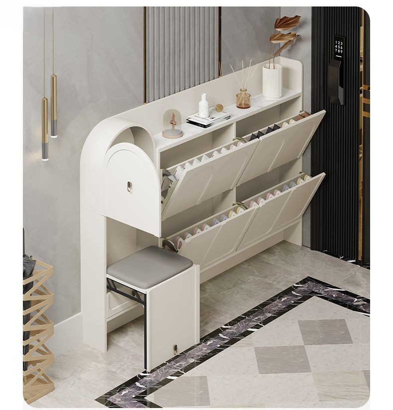 Szafka na buty, nowoczesna, kr – Shoe Rack Cabinet Narrow Entryway recenzja i cena
