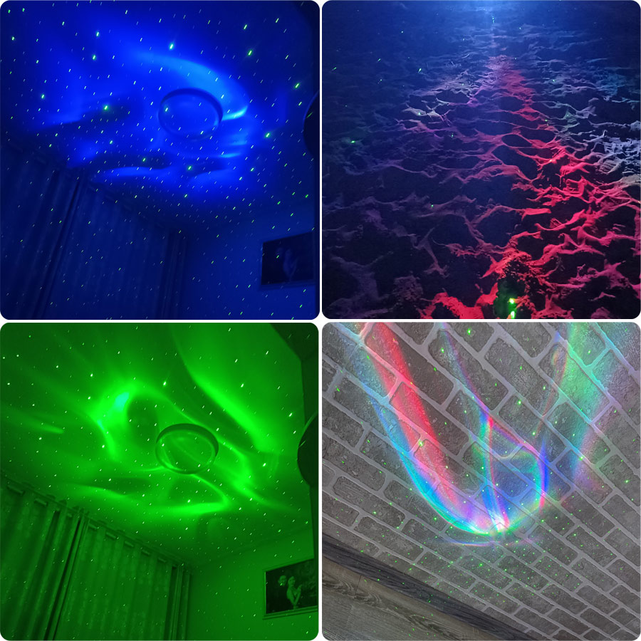 Projektor LED SA204 RGB Motive – Floating Nightstand With Led Light recenzja i cena
