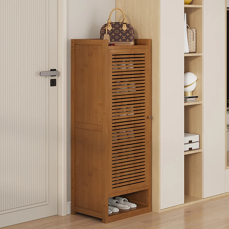 Wąski, mały regał na buty z dr – Shoe Rack Cabinet Narrow Entryway recenzja i cena